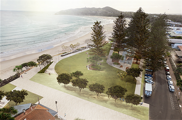 Key features at Apex Park include creating a foreshore promenade and ensure all pathways are accessible for all users