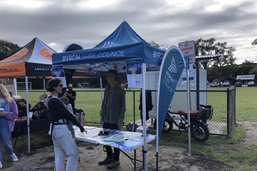 Place Planning team talking to residents at New Brighton oval