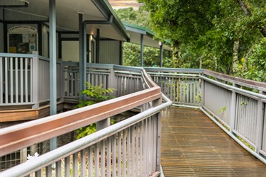 Suffolk Park Hall access ramp to main entry