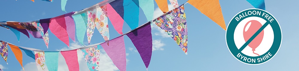 Looking up to the sky at homemade bunting.jpg