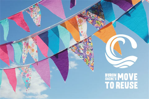 Bunting in the air with the Move to reuse logo 600x400.png