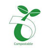 Compostable waste icon